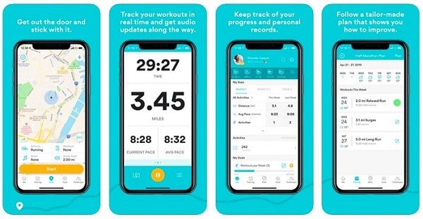 Runkeeper - functions of the running app