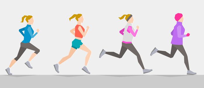 jak biegać poprawnie wybicie a kolano