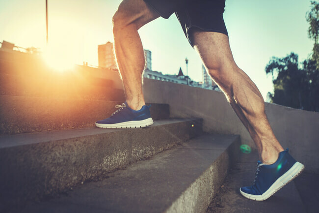 Muscles work during running 