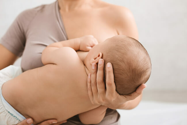 Running postpartum - after breastfeeding
