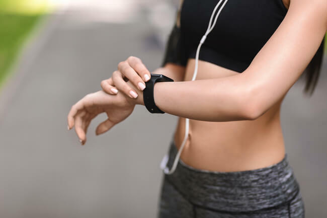 Runner heart rate - watch