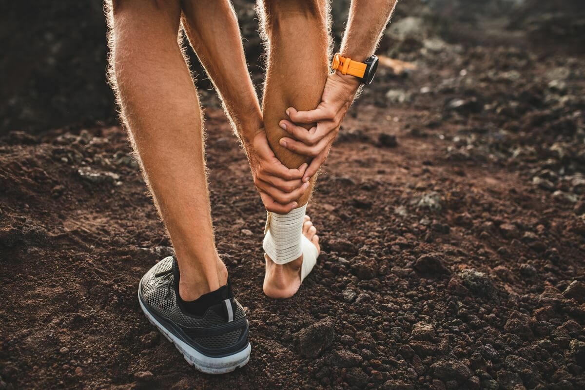 Pain in the heel after running