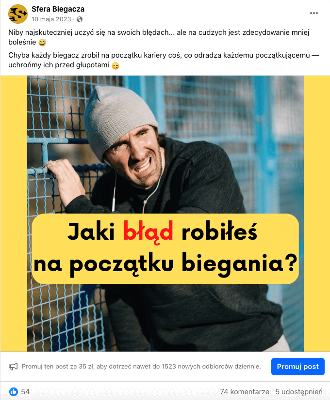 najpopularniejsze błędy początkujących biegaczy